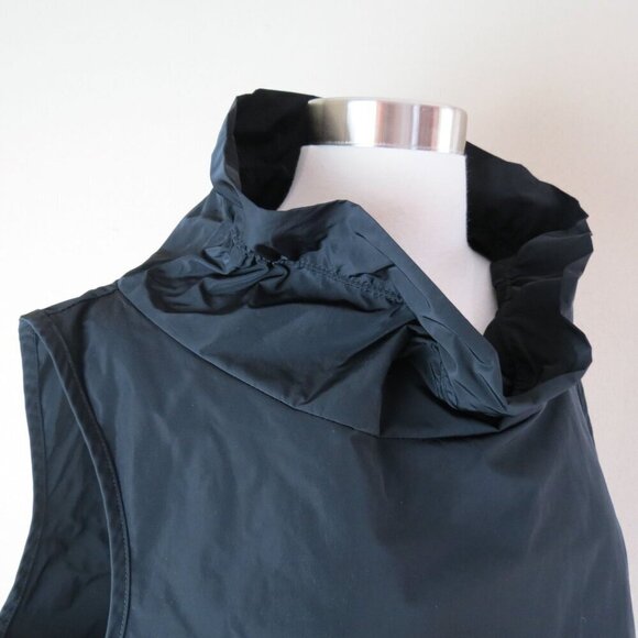 Vintage René Madison Ave Women's Black Avant-Garde 2-Piece Dress & Top Set M - Picture 4 of 14